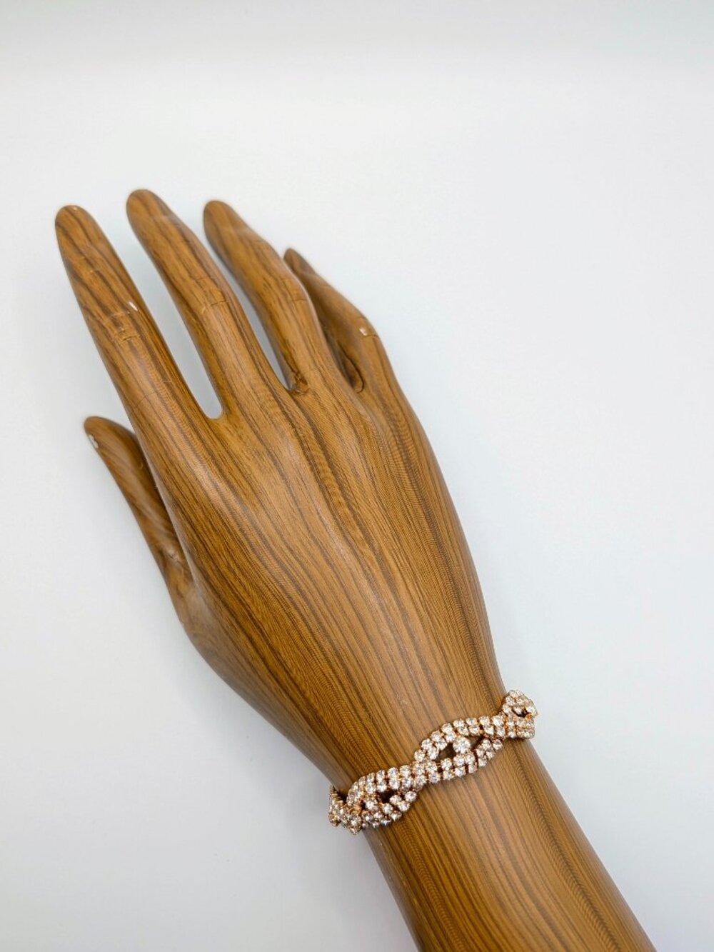 Braided Rhinestone bracelet - NWT